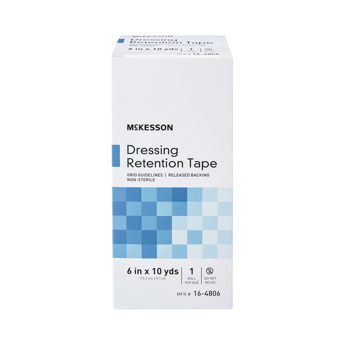 TAPE, RETENTION 6"X10YDS (1/BX12BX/CS)