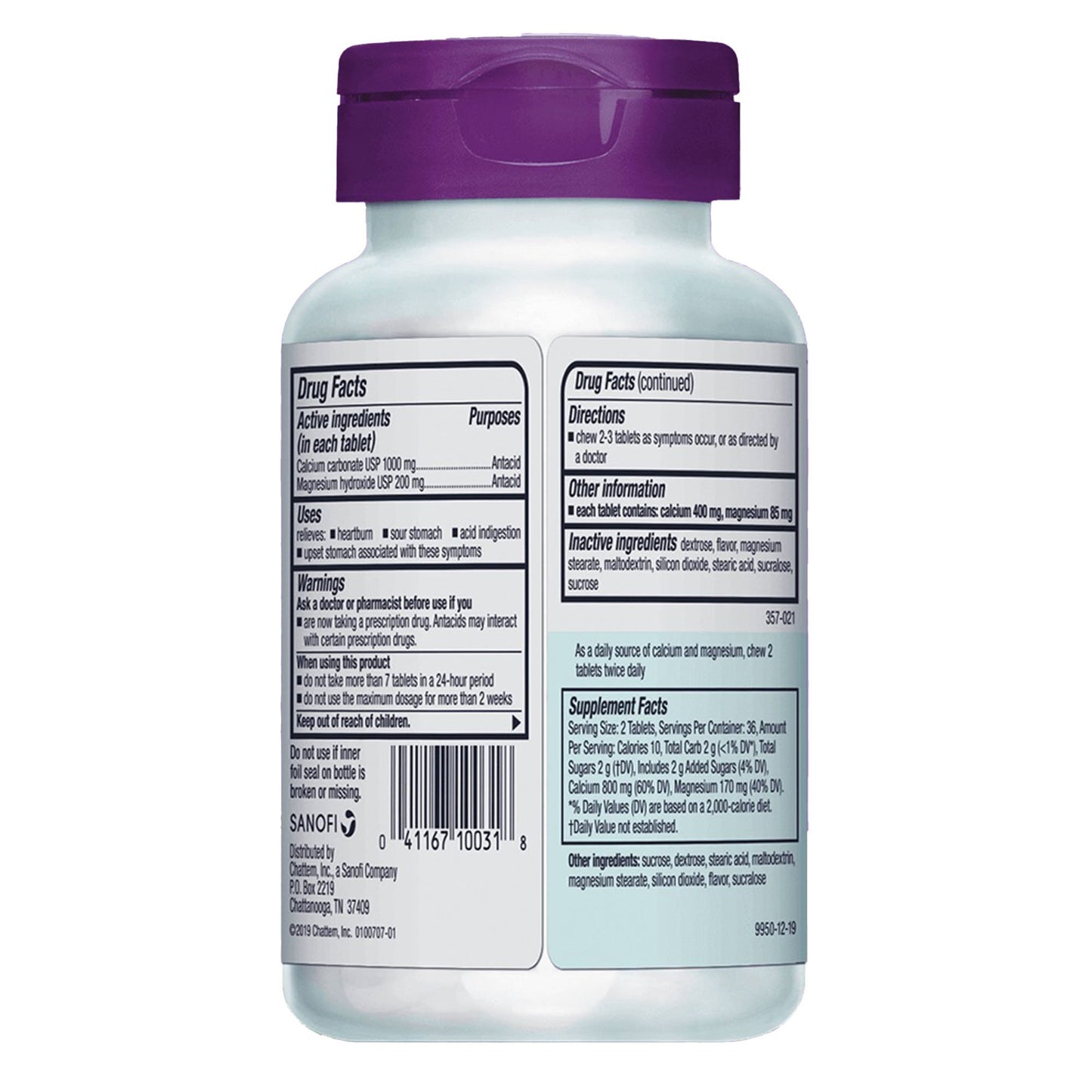 ROLAIDS, TAB ULTRA STRENGTH MINT (72/BT)