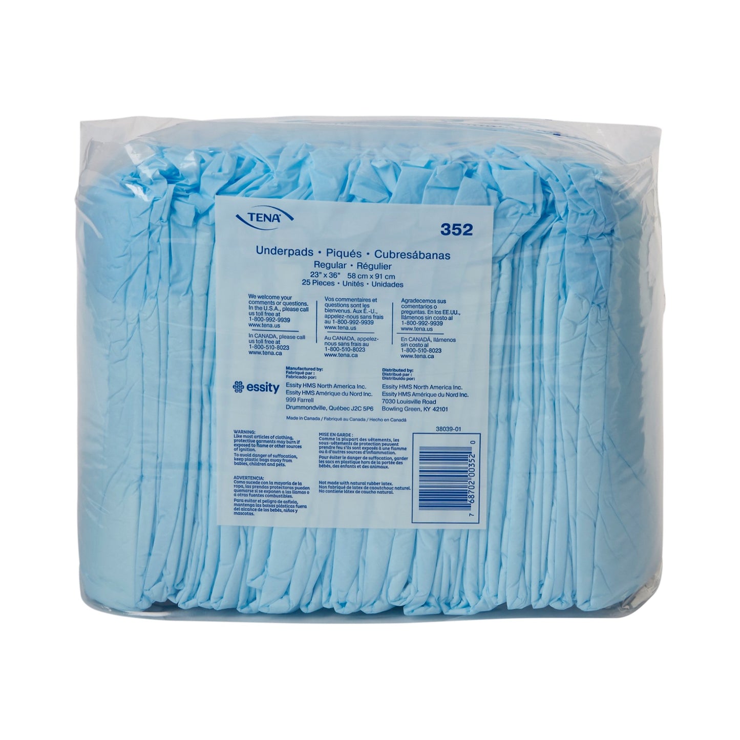 UNDERPAD, 23X36 (25/PK 6PK/CS)SCAPER
