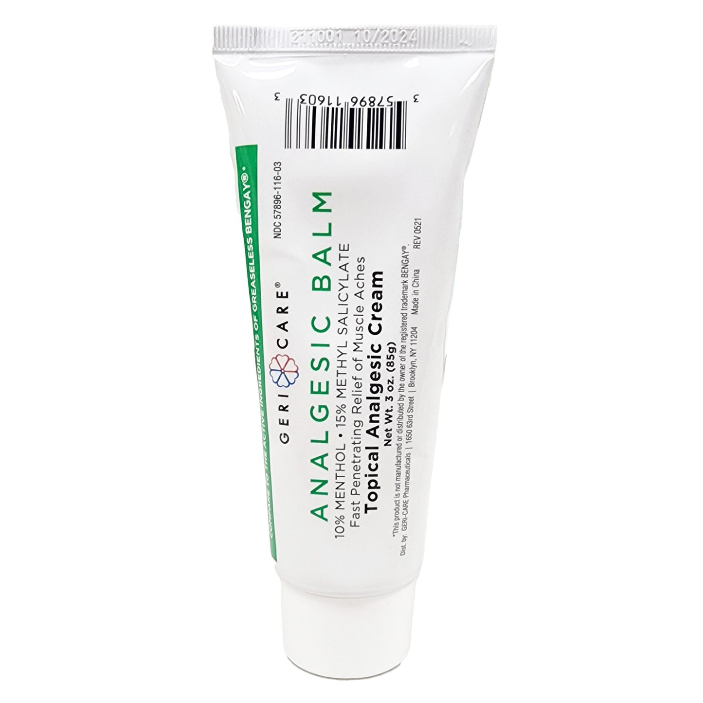 ANALGESIC BALM, CRM 15-10% 3OZ