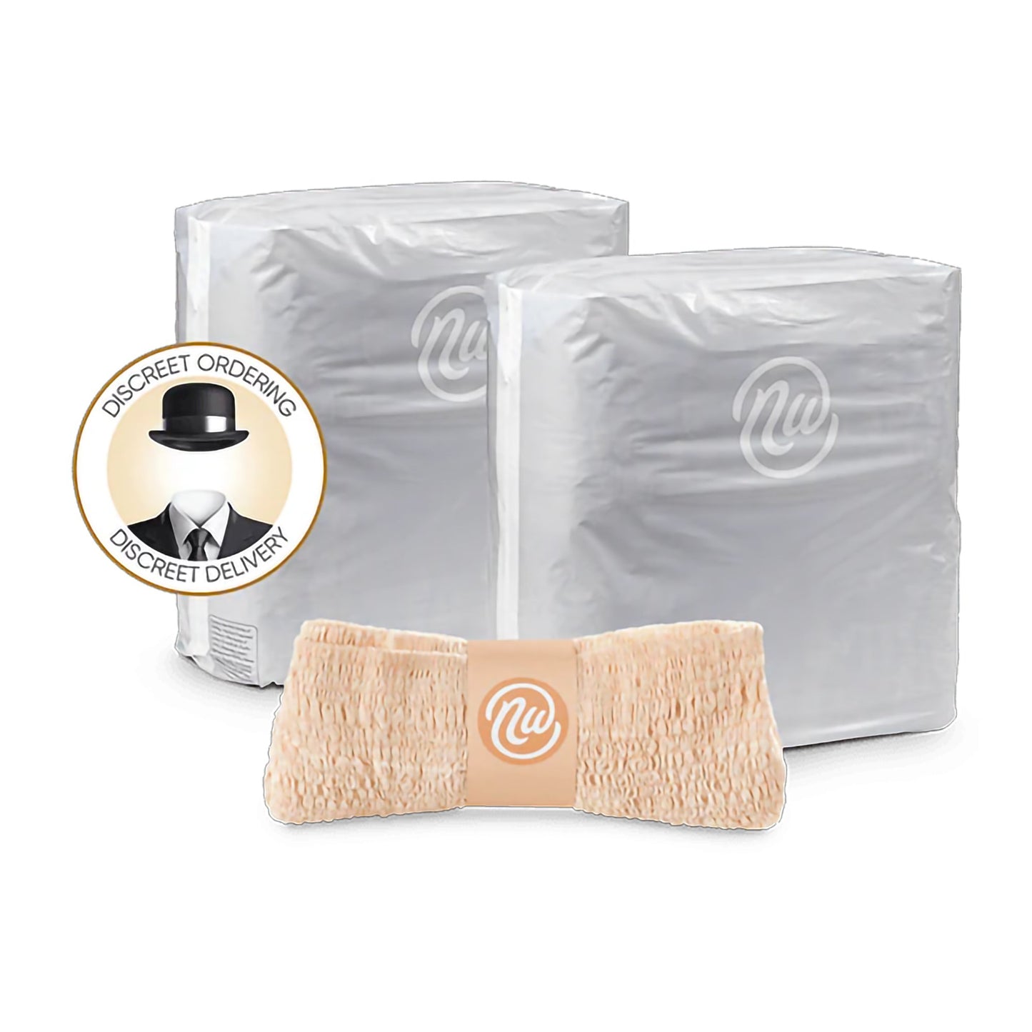 UNDERWEAR, NEXWEAR WMN DISP W/PAD LG 28-42" (15/PK 4PK/CS)