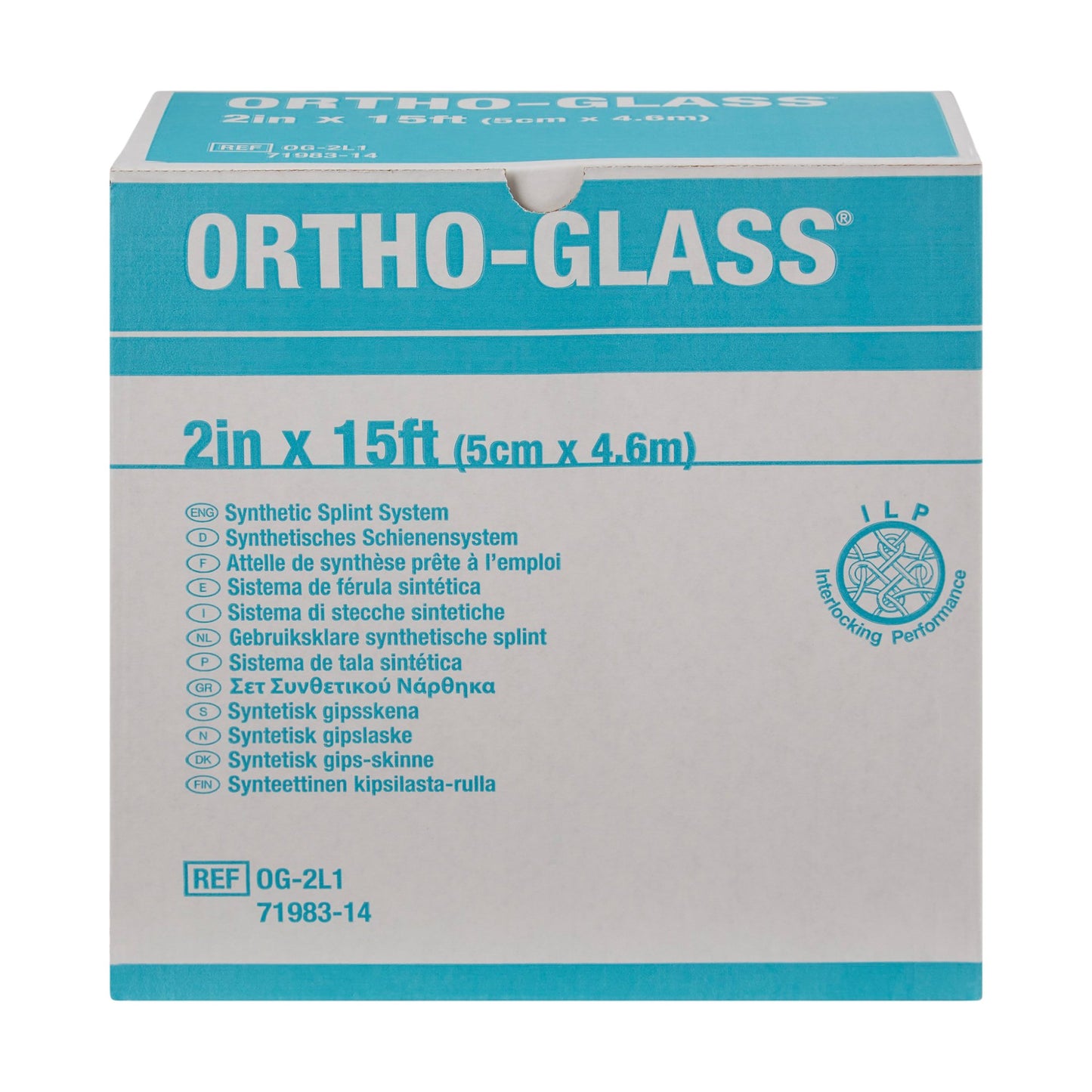ROLL, SPLINT ORTHOGLASS 2"X15'(2/CS)