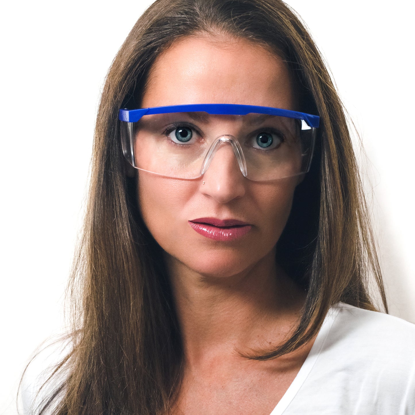 SHIELD, EYE PLAS GLASSES NS (25/BX 4BX/CS)