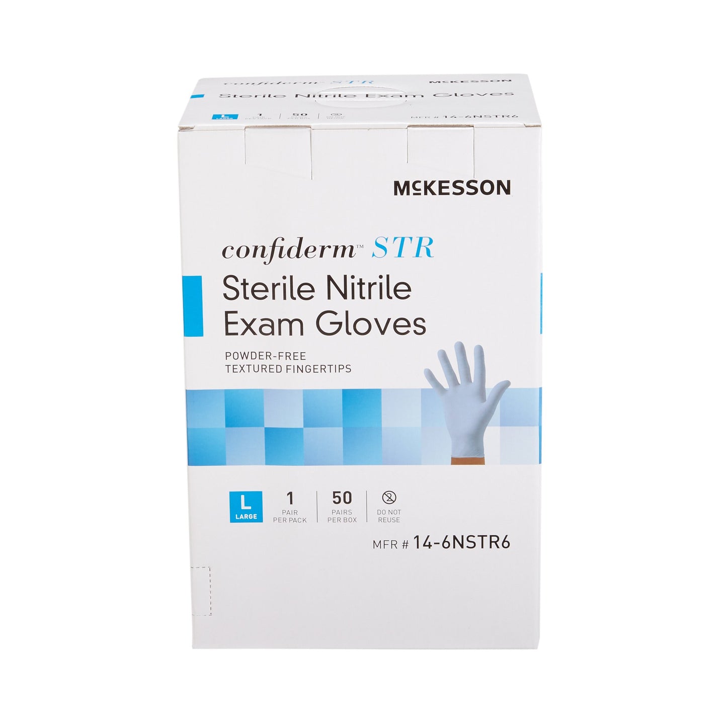 GLOVE, EXAM NTRL LG STR2 (50PR/BX 4BX/CS)