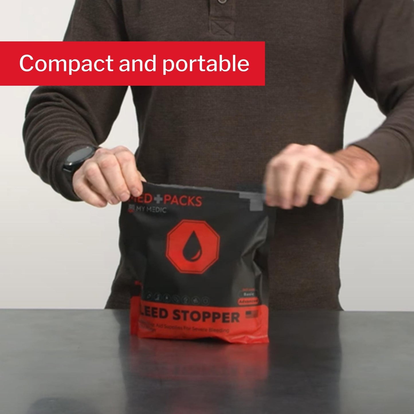 FIRST AID PACK, BLEED STOPPER ALL-IN-ONE ADVANCED