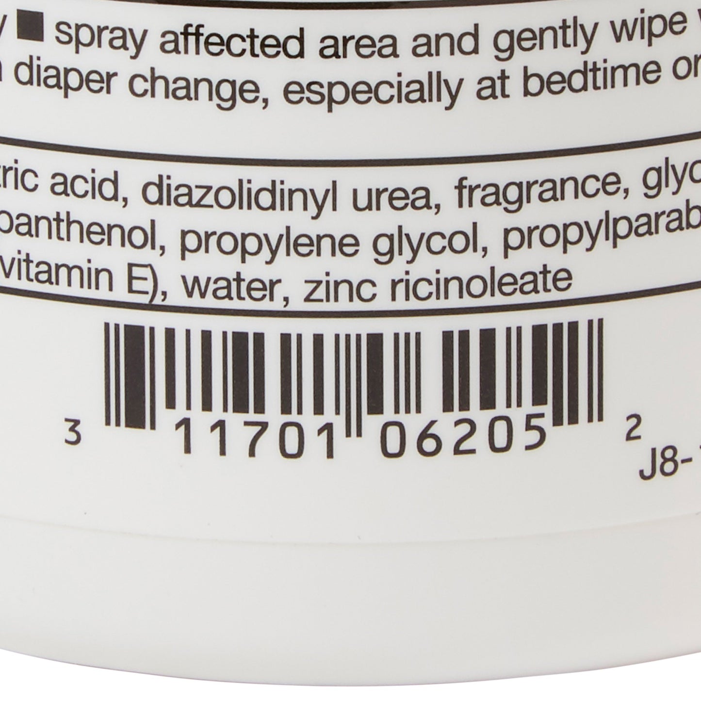 LOTION, BAZA CLEANSE/PROT ODORCNTRL SPRY 8OZ (12/
