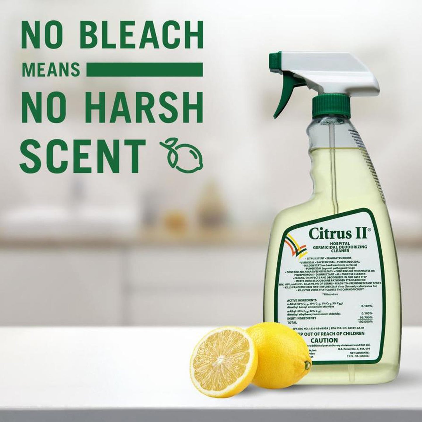 GERMICIDAL, CITRUS II 22OZ 7754
