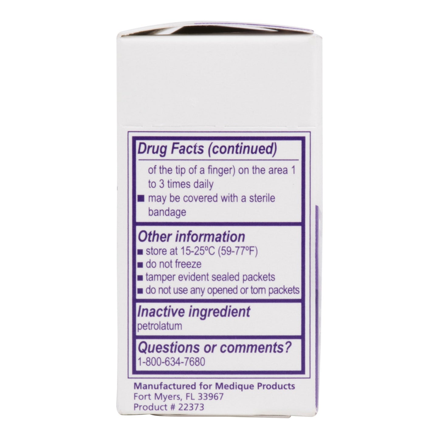 TRIPLE ANTIBIOTIC OINT 1/57OZ25/BX 36BX/CS