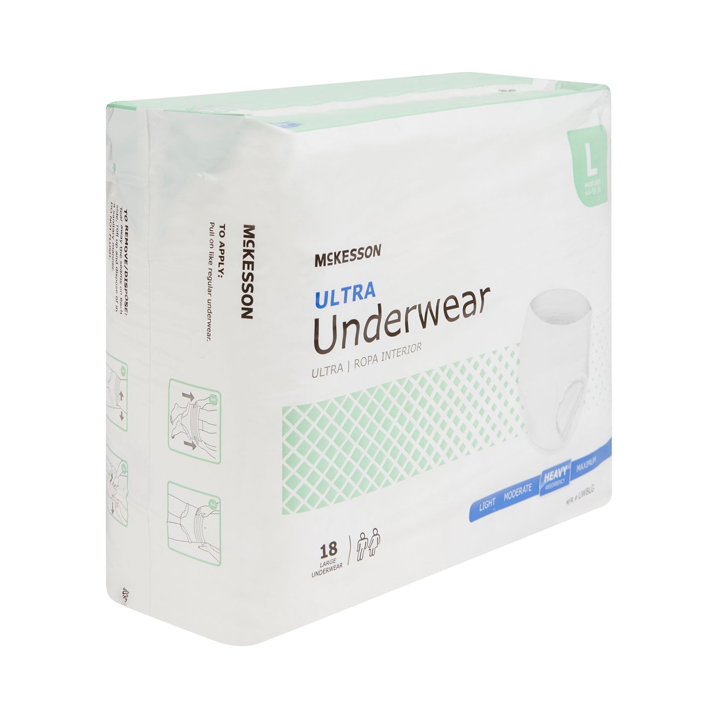 UNDERWEAR, ULTRA LG 44-58 (18/BG 4BG/CS)