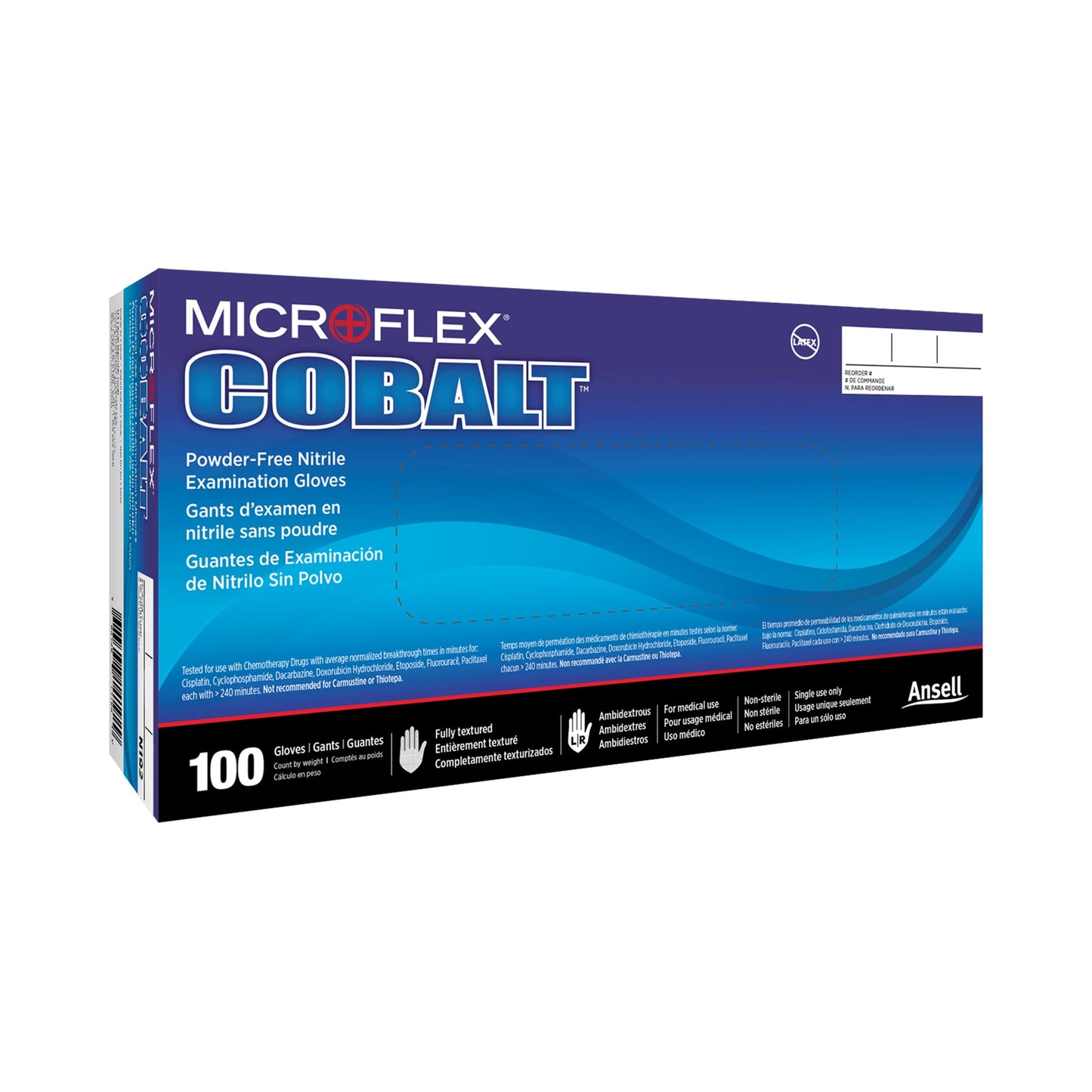 GLOVE, EXAM NTRL SM N/S (100/BX 10BX/CS)
