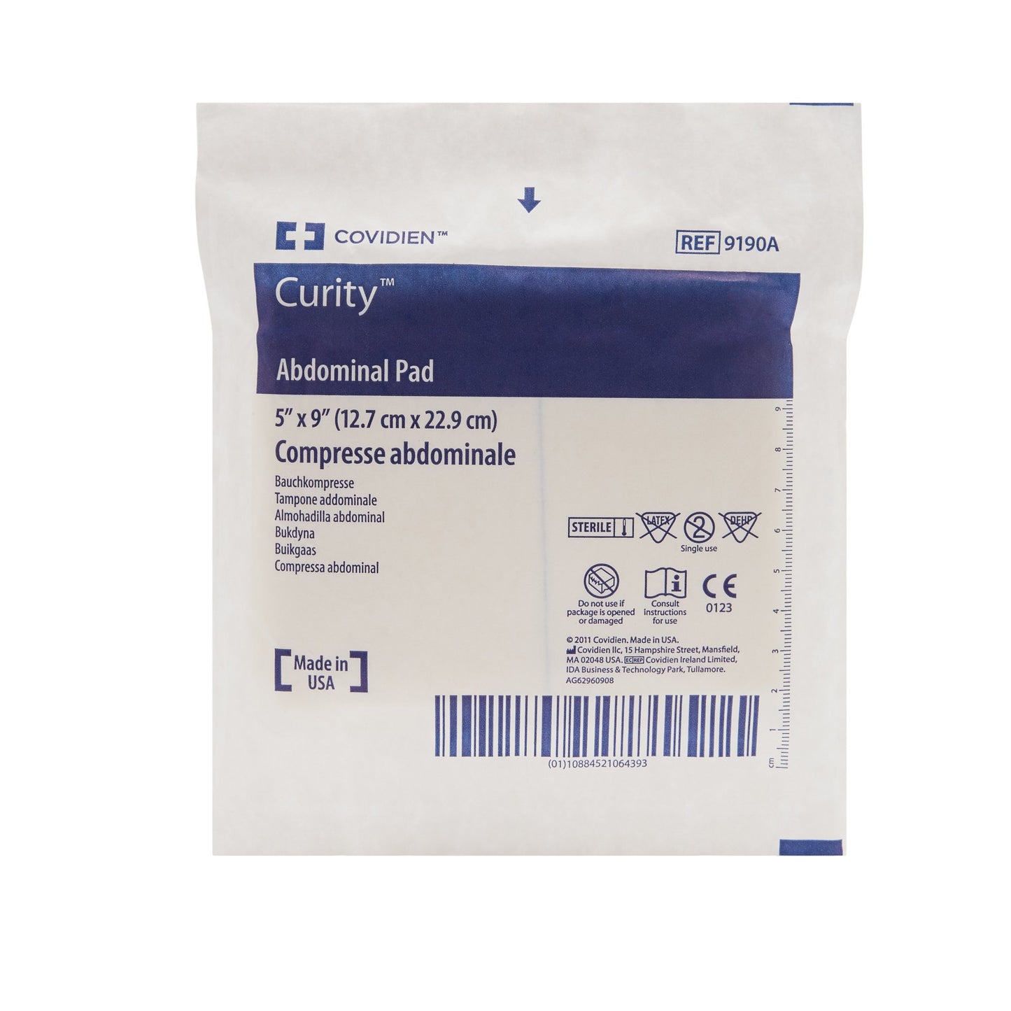 PAD, ABDN CURITY 5"X9" (36/TR 12TR/CS)
