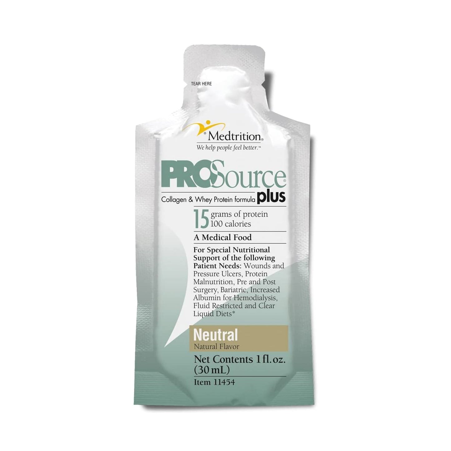 PROSOURCE UNFLAVORED, LIQ 1OZ (100/CS)