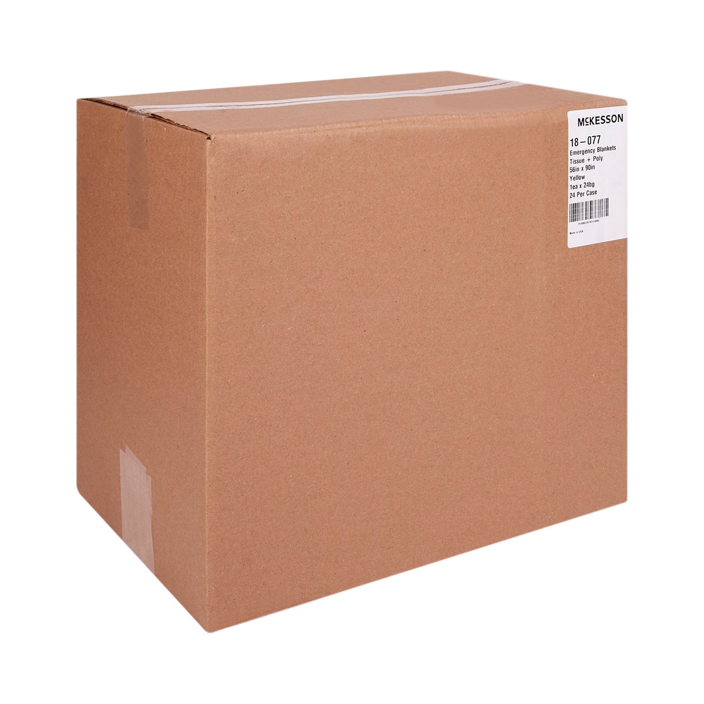 BLANKET, EMERGENCY T/P YLW 56X90 (24/CS)