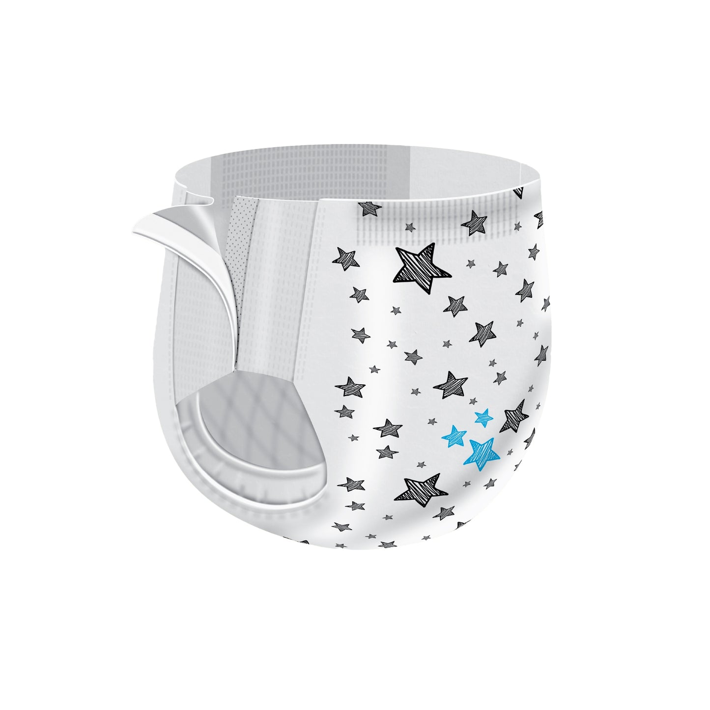 DIAPER, INCONT CUTIE PANTS XLG4-5T (19/PK 4PK/CS)