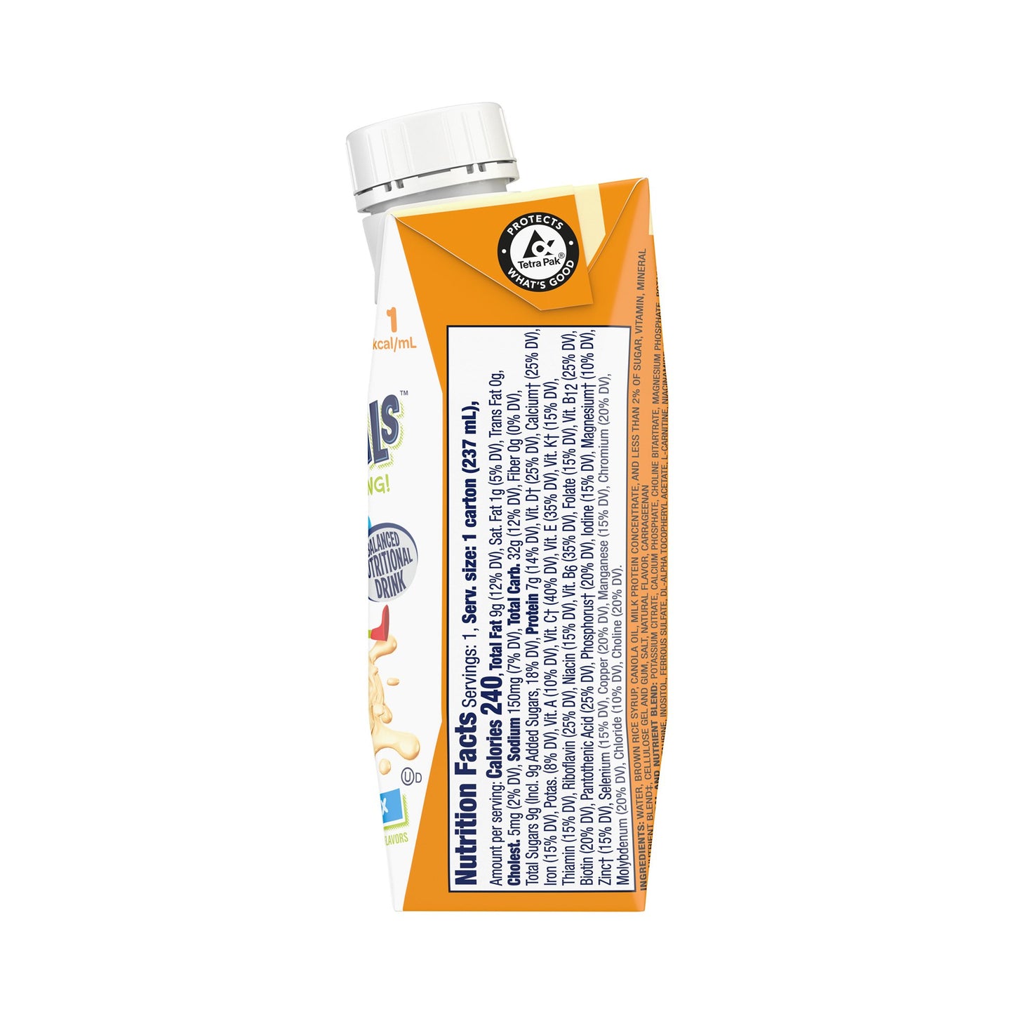 BOOST, KID ESSENTIALS VANILLA VORTEX 8OZ (24/CS)