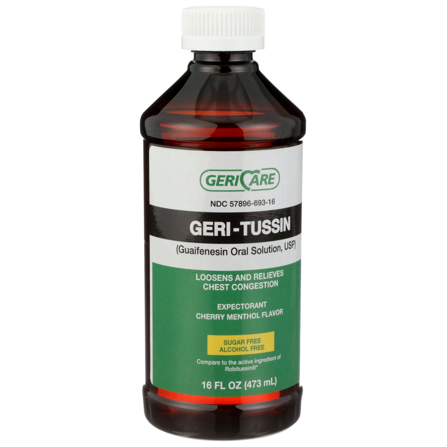 GERI-TUSSIN, LIQ 16OZ (12/CS)