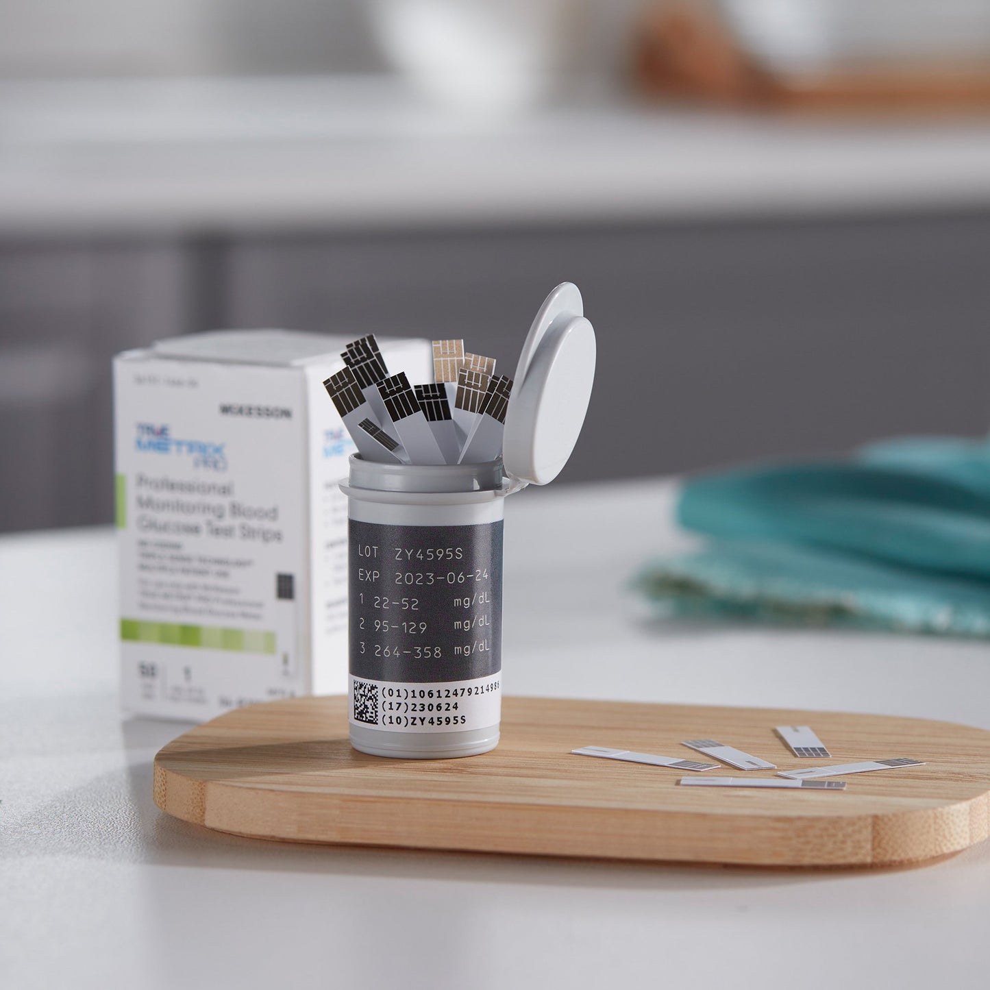 TEST STRIP, BLD GLUC TRUEMETRIX PRO MULTI PT (50/BX 24BX/CS