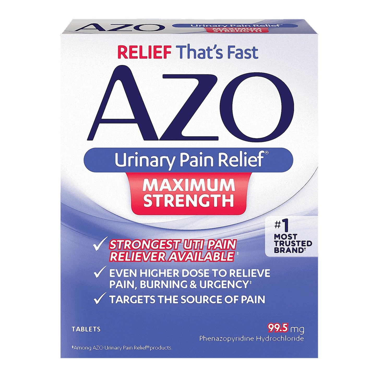 AZO MAX STRENGTH, TAB (12/BX)