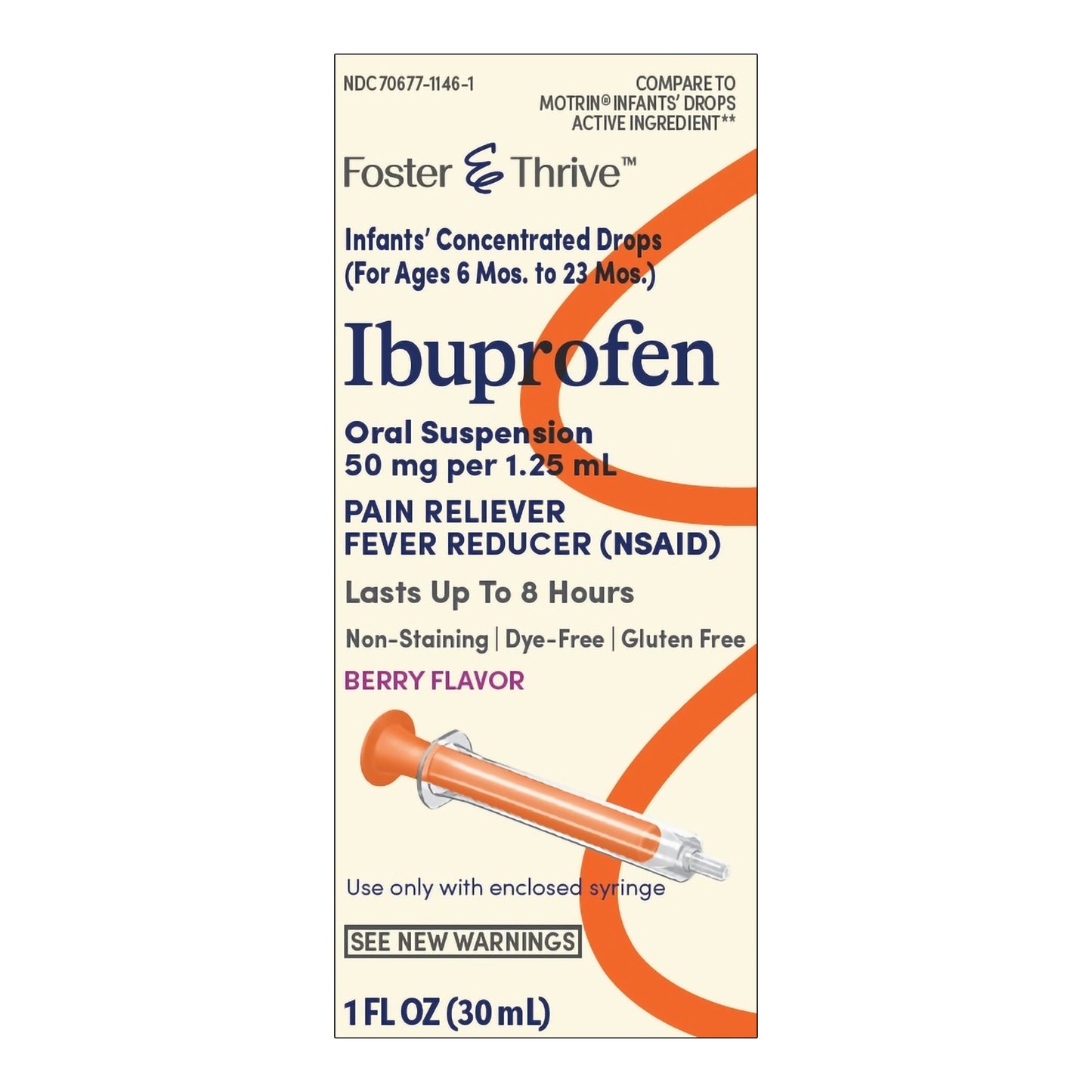 IBUPROFEN, DRP ORAL SUSPN FT INF BERRY 1OZ