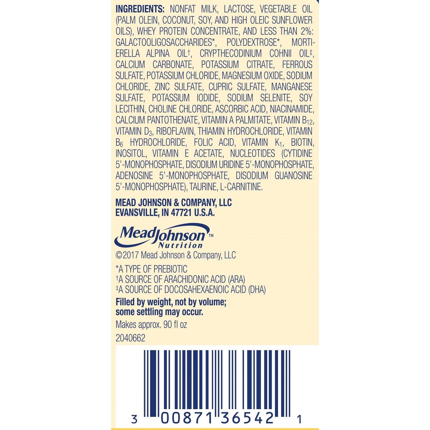 ENFAMIL, INFANT PDR CAN 12.5OZ(6/CS)
