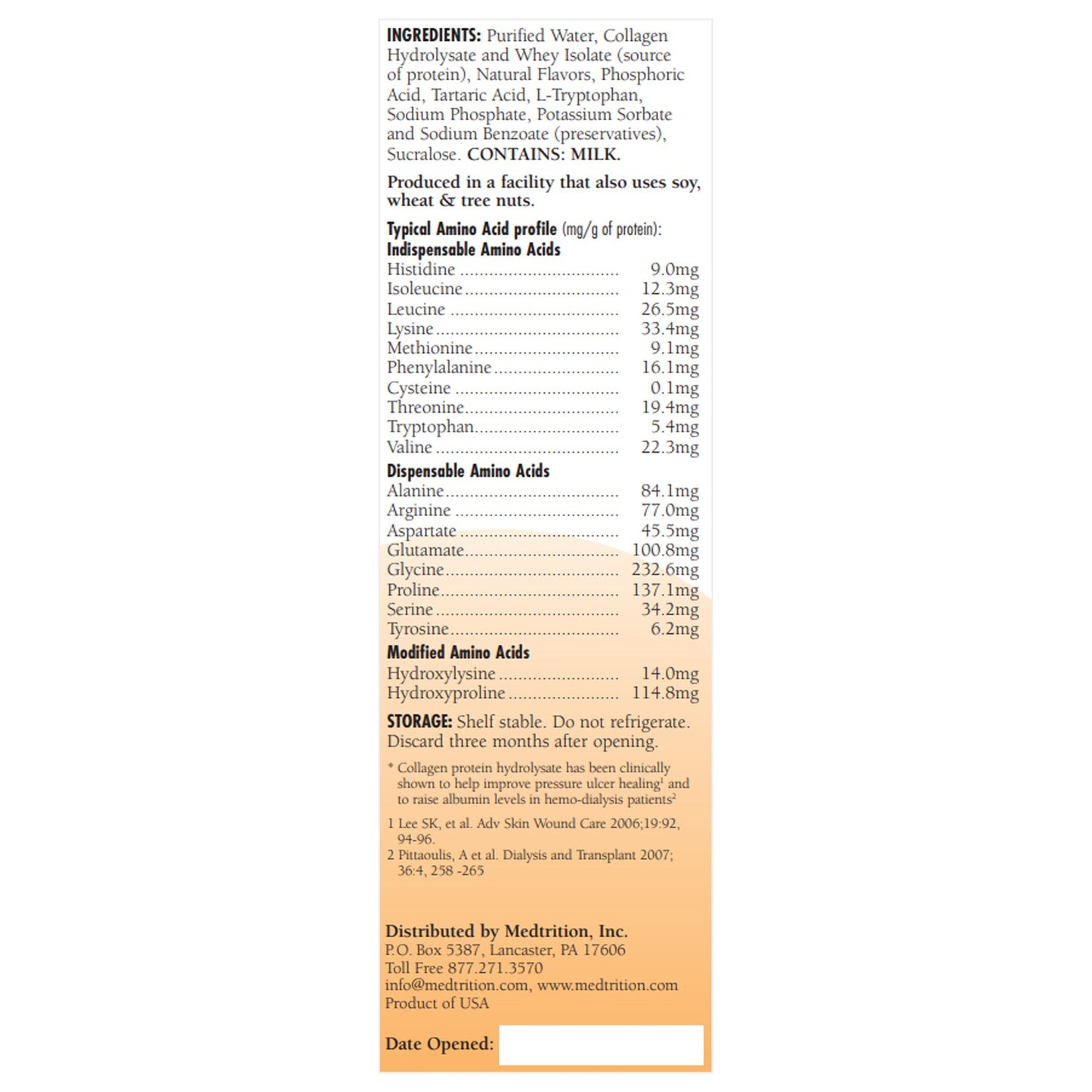 PROTEIN, PROSOURCE NO CARB 30OZ (4/CS) EC