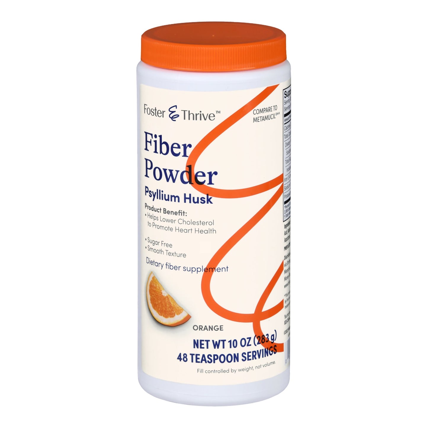 FIBER, PDR FT SMTH TXT S/F ORG48DOSE/10OZ