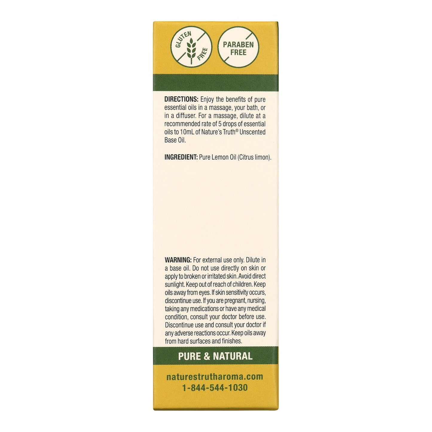 NATURES TRUTH, OIL LEMON 15ML