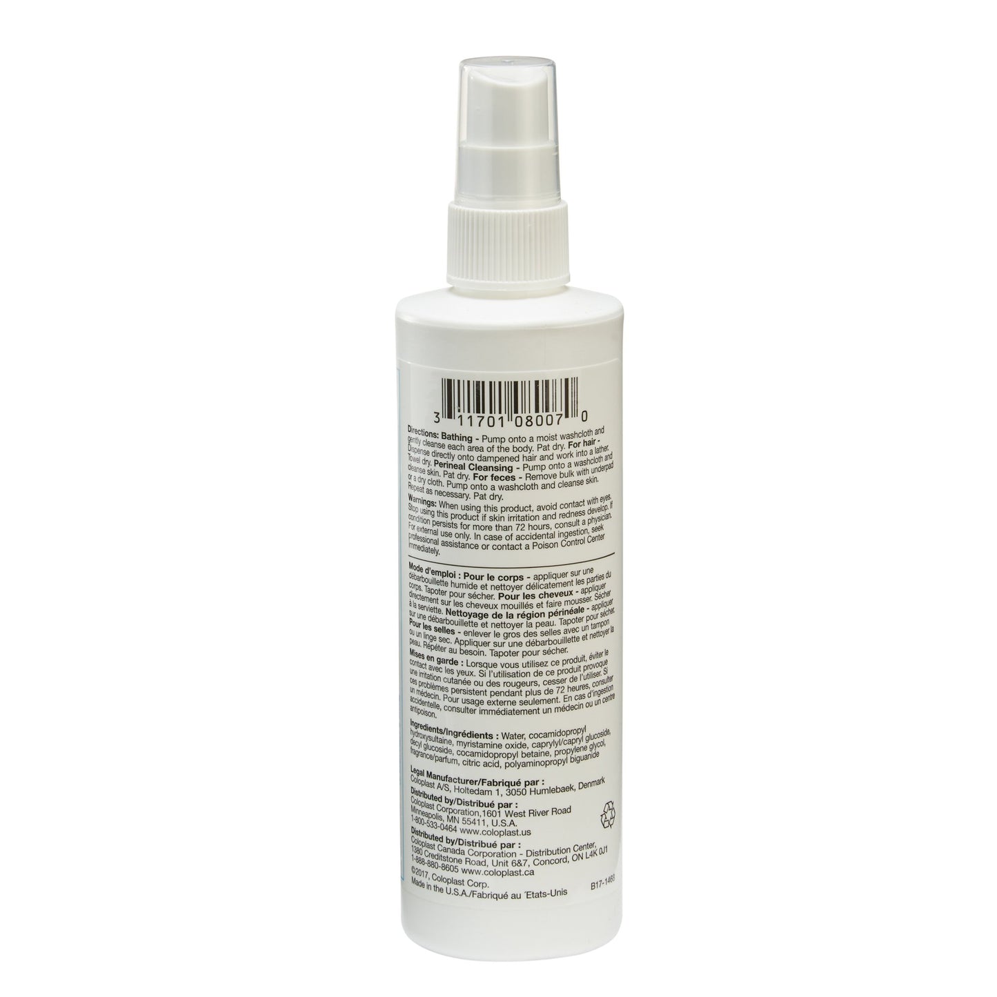 BODYWASH/SHAMPPOO, BEDSIDE-CARE 8.1OZ (12/CS)
