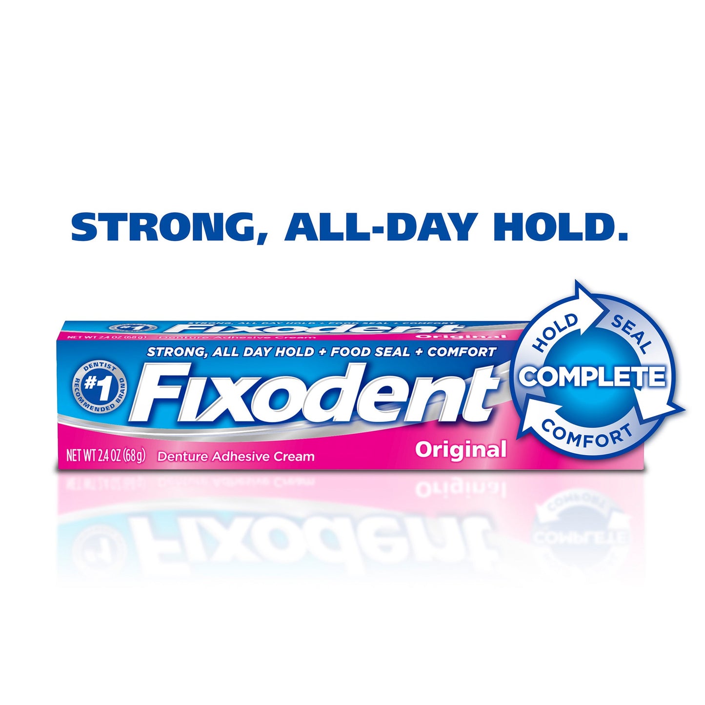 ADHESIVE, DENTURE FIXODENT ORICLEAN 1.4OZ (24/CS)