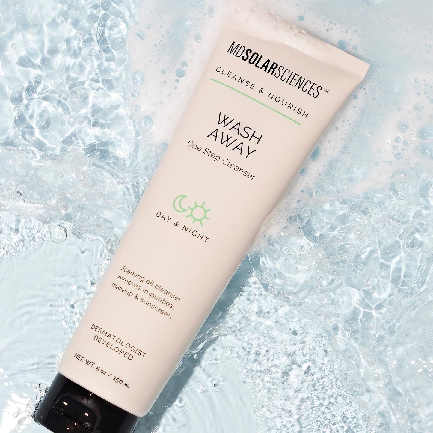 CLEANSER, FACE WASH AWAY 5OZ (3/PK 8PK/CS)