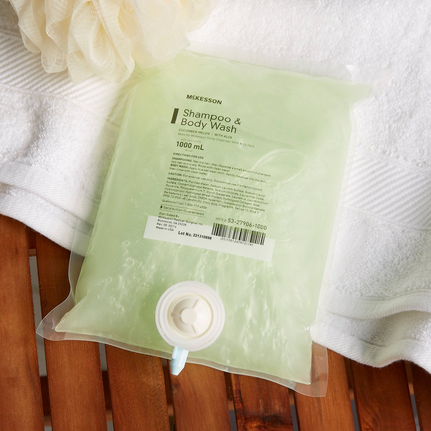 SHAMPOO, HAIR/BODY COND CUCUM DISC 1000ML (10/CS)