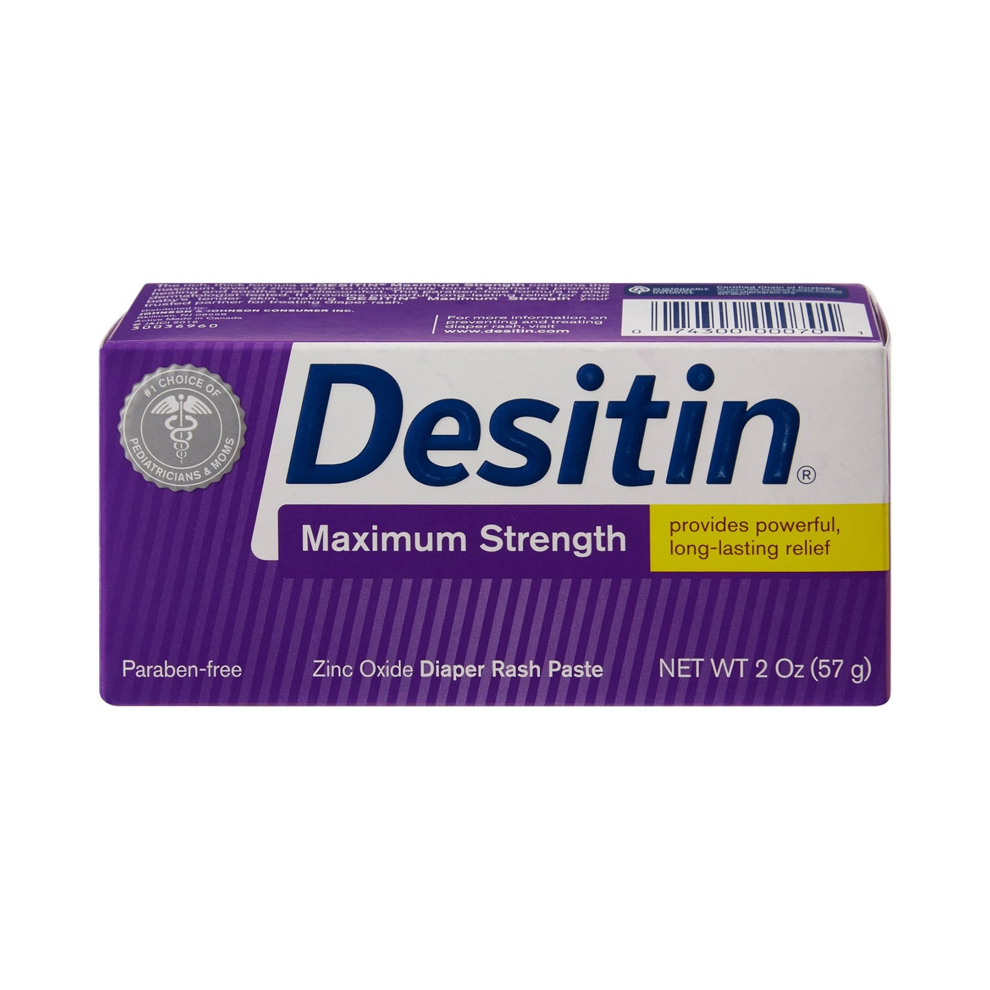 OINTMENT, DESITIN MAXIMUM STRENGTH 2OZ (36/CS)