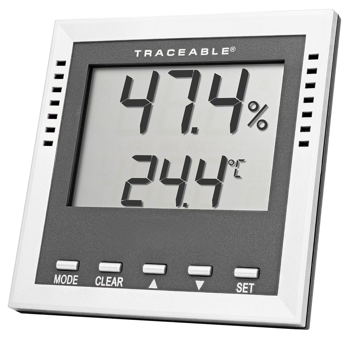 THERMOMETER, TRACEABLE DEW-POINT/WET-BULB/RH/TEMP ALARM