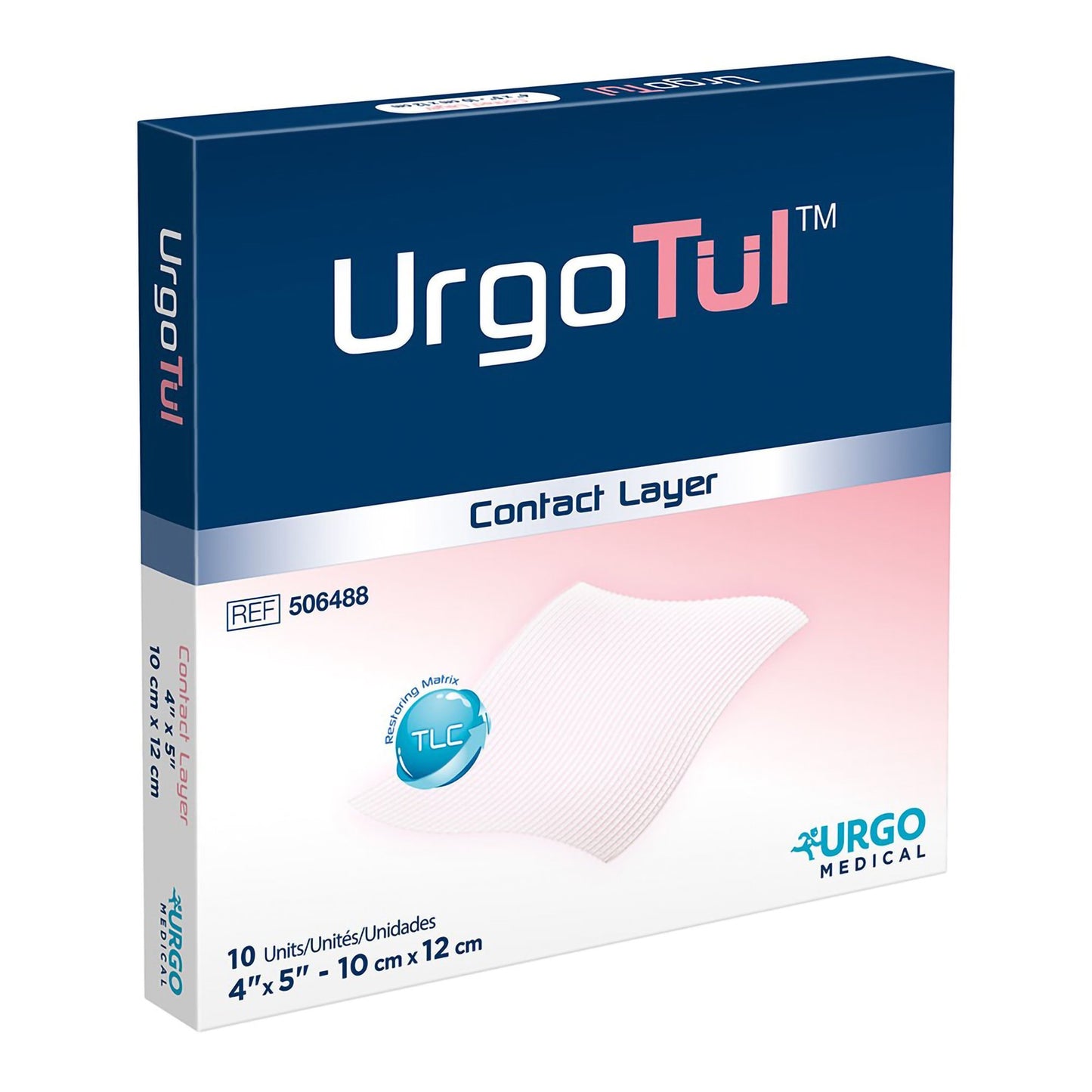 DRESSING, WOUND URGOTUL CONTACT LAYER 4"X5" (10/BX)
