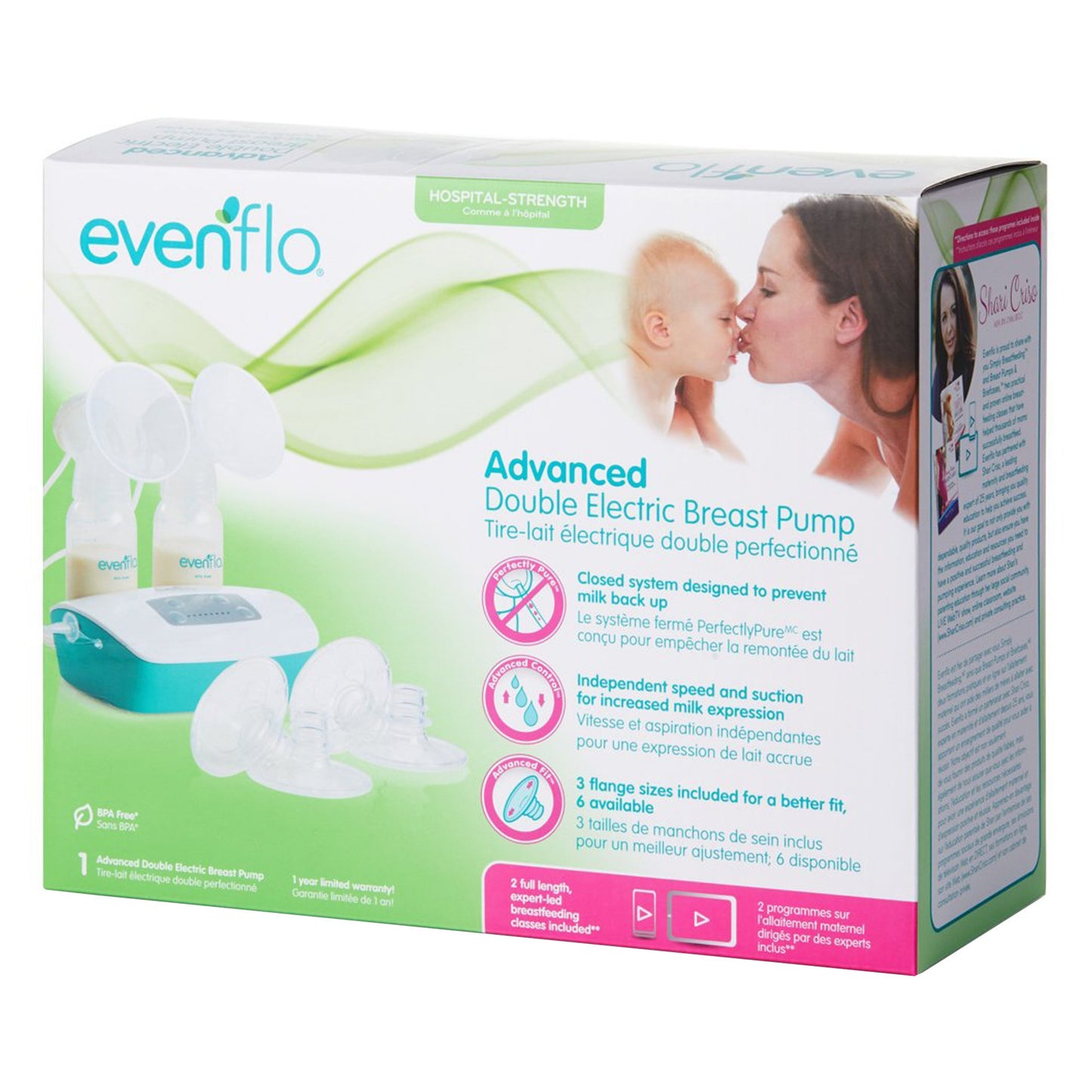 PUMP, BREAST ADVANCED DBL ELECTRIC (3/CS)
