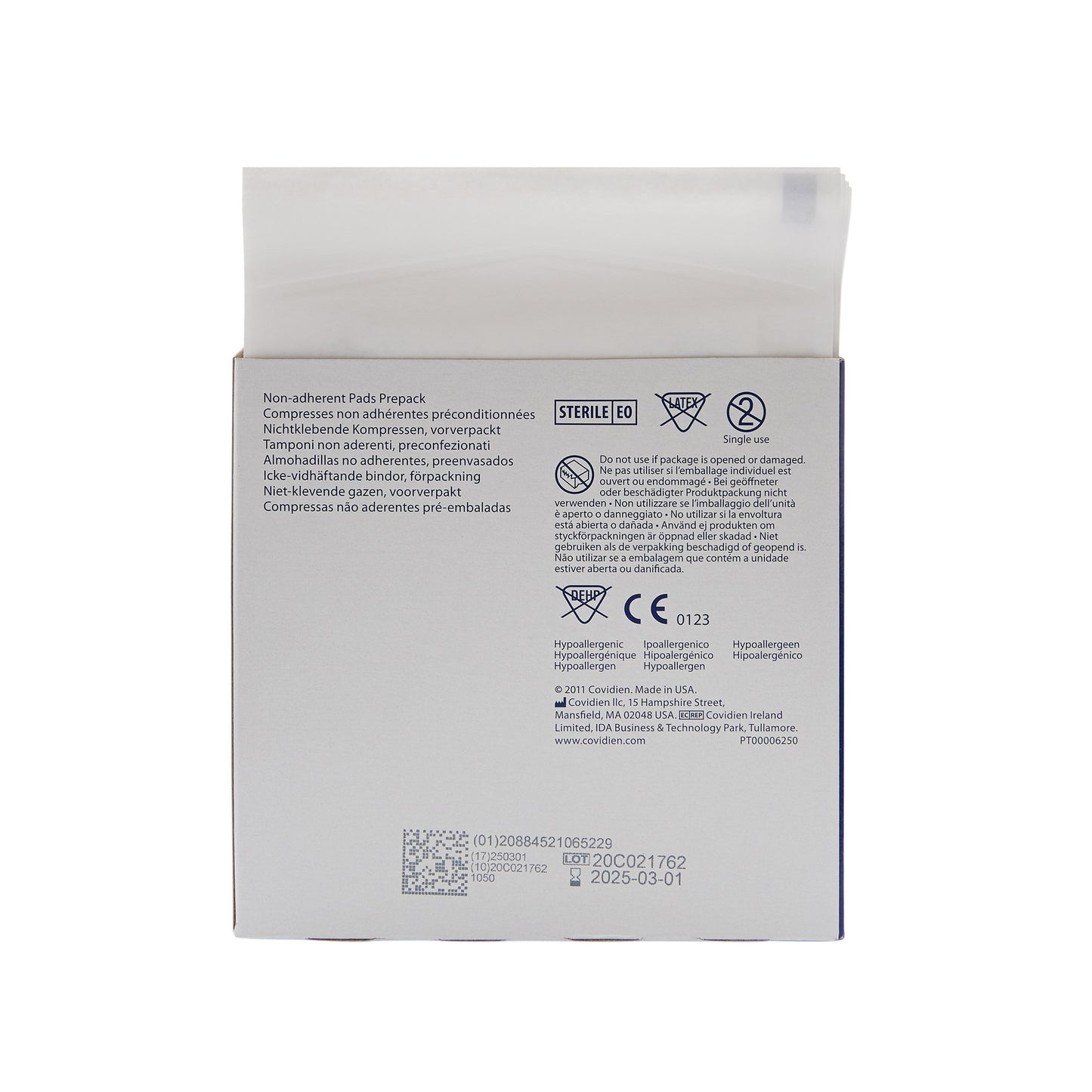 DRESSING, TELFA STR N/ADH 4"X3" 1'S (50/CT)