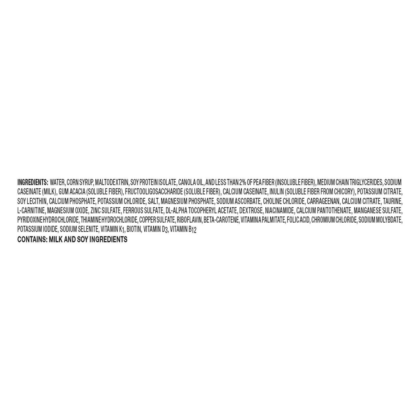 NUTREN 1.0, W/FIBER UNFLAV 250ML (24/CS)