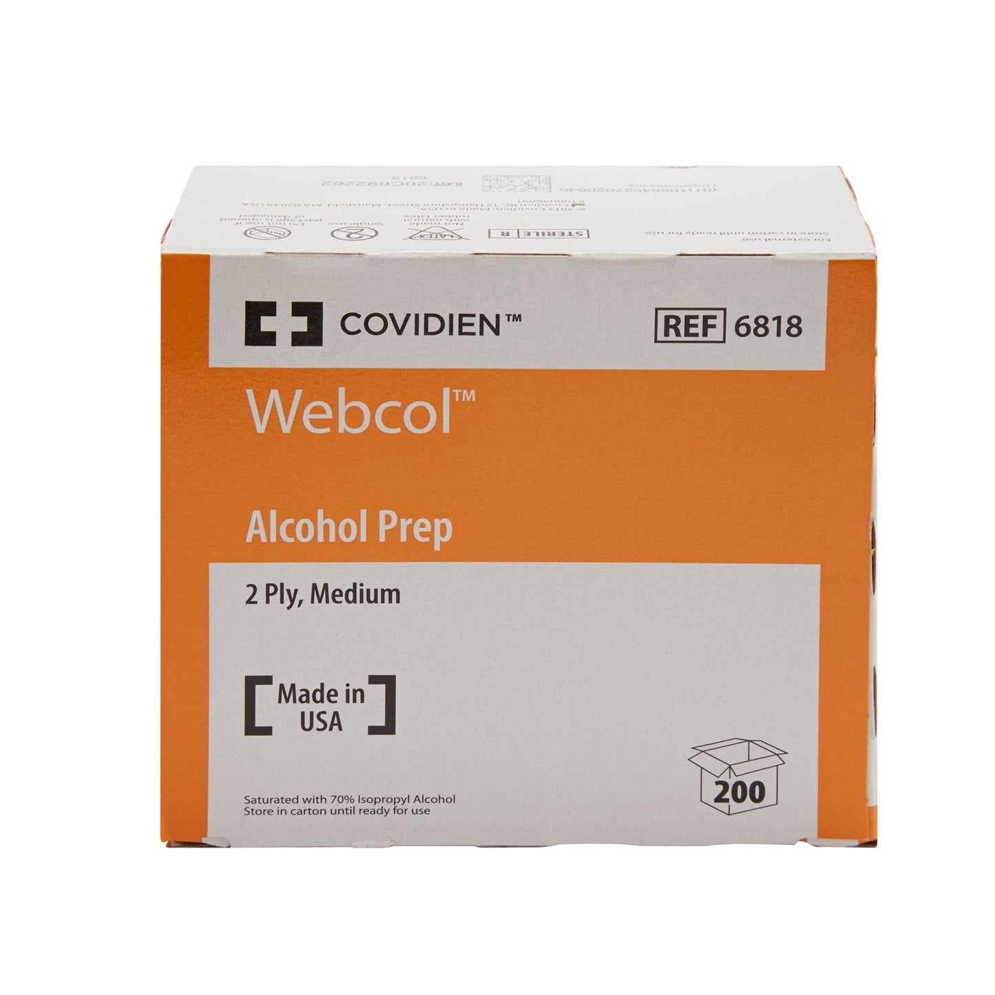PAD, ALCOHOL PREP STR MED (200/CT) KENDAL
