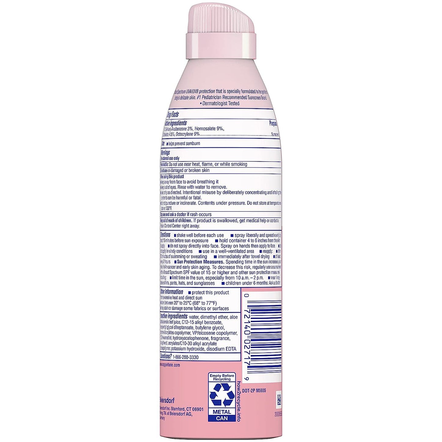 COPPERTONE, SPR LOT WATER BABIES SPF50 6OZ
