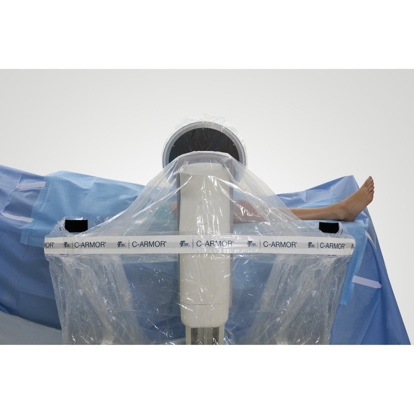 COVER, EQUIPMENT C-ARM STR POLY UNVI FIT CLR (12/CS)