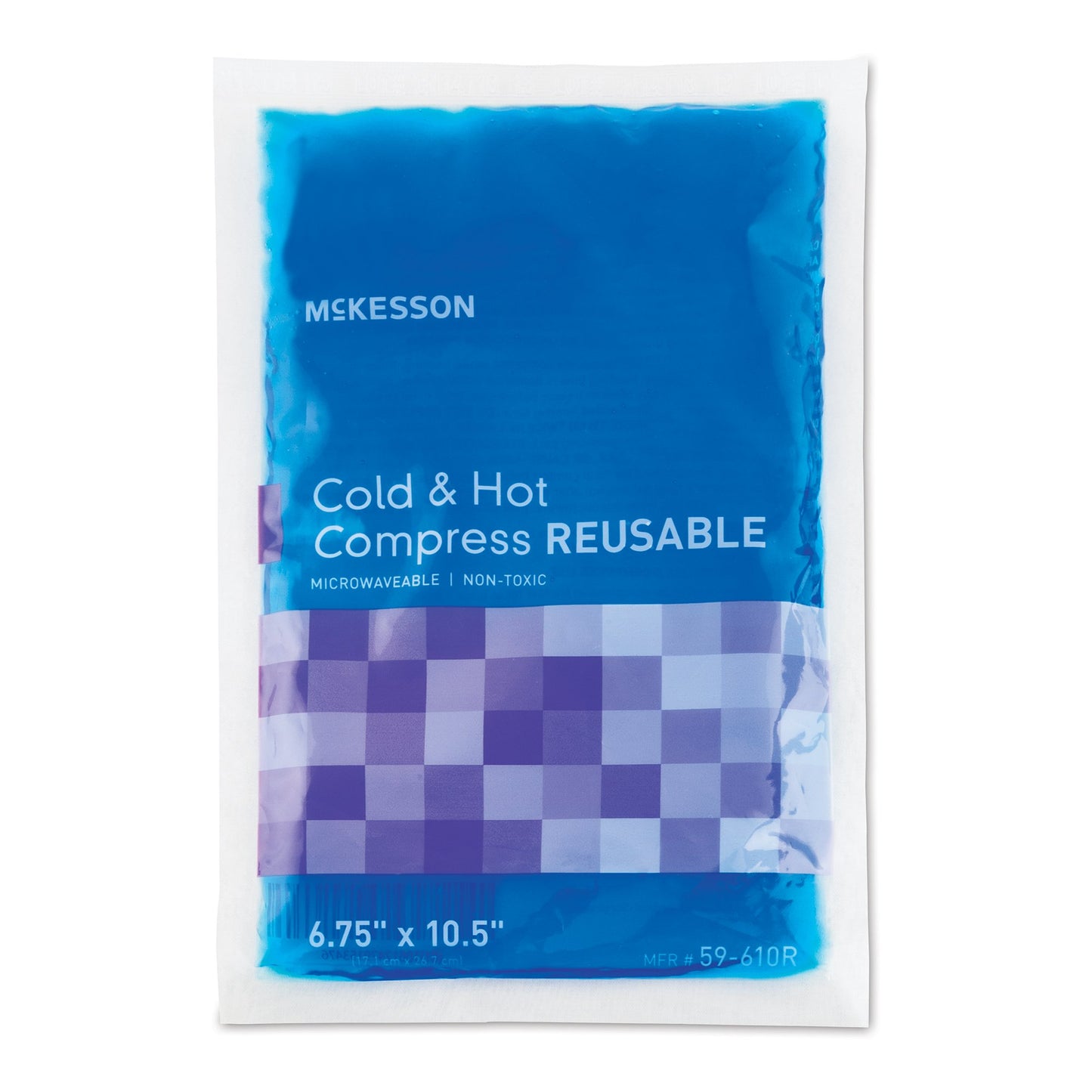 COMPRESS, REUSABLE HOT/COLD 6"X10.5" LF (24/CS)