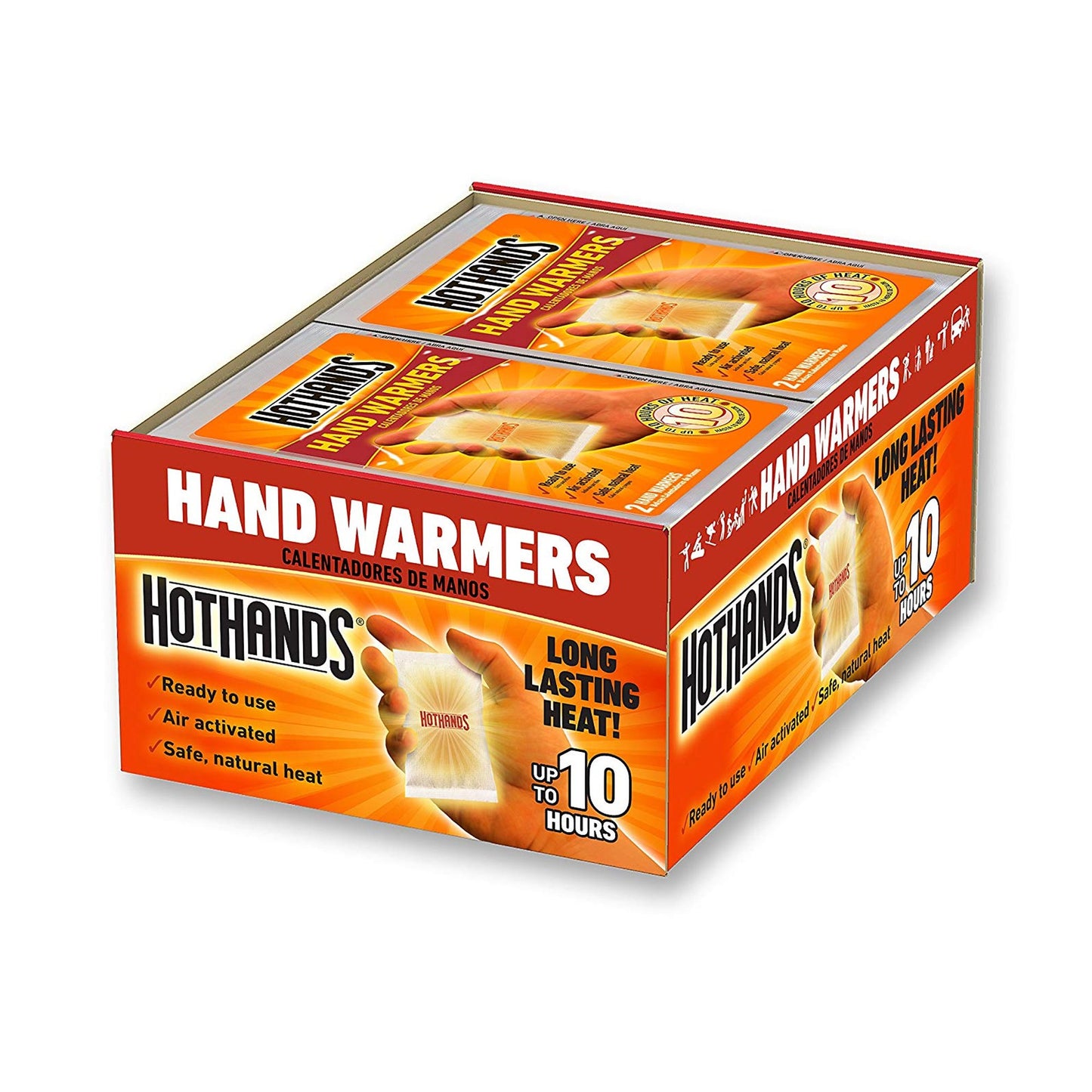 HEAT PACK, HOT HAND AIR ACTIVATED (40/BX 6BX/CS)