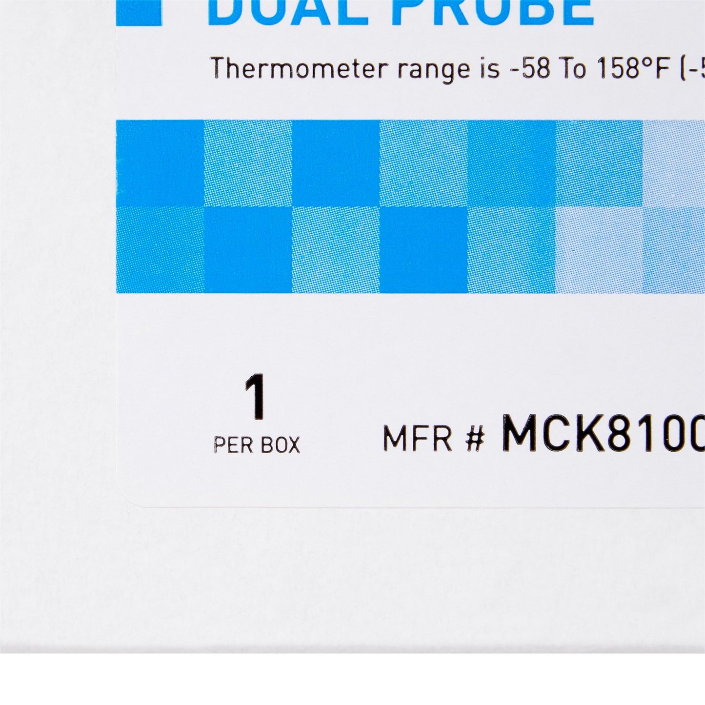 THERMOMETER, REFRIG/FRZR DUAL PROBE ACC 1.0/RES 0.1