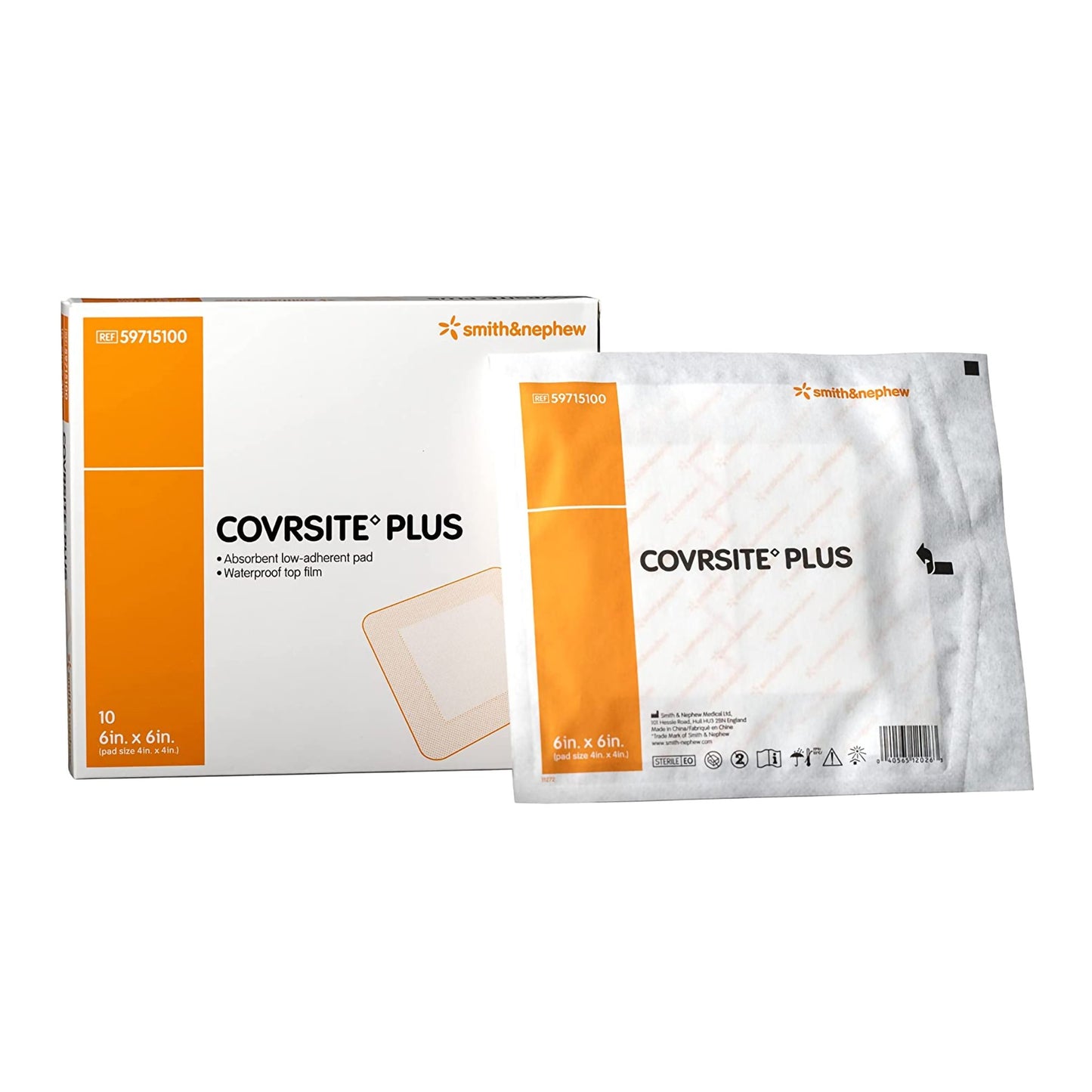 DRESSING, COVERSITE PLUS 6X6" (10/BX)