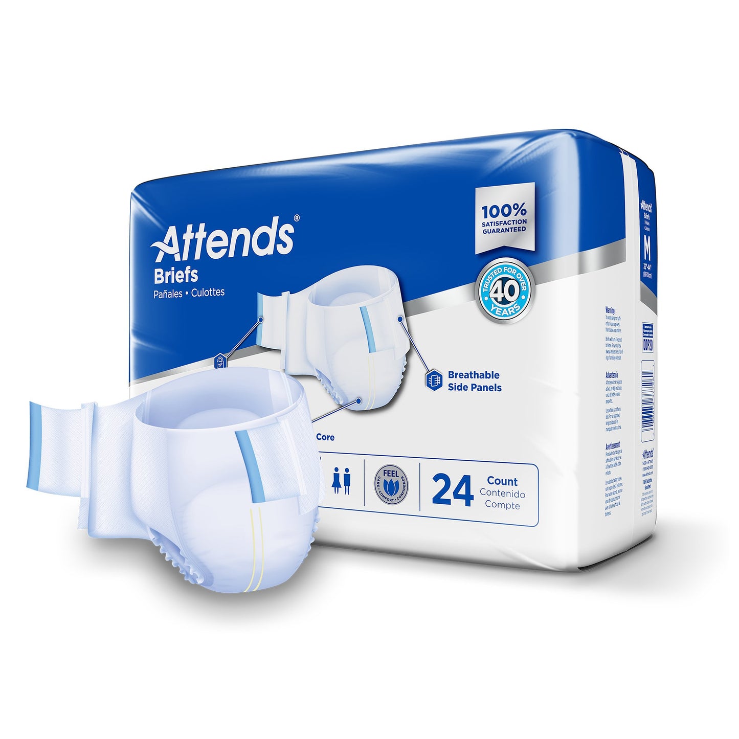 BRIEF, ATTENDS CARE ADVANCED MED (24/BG 4BG/CS)