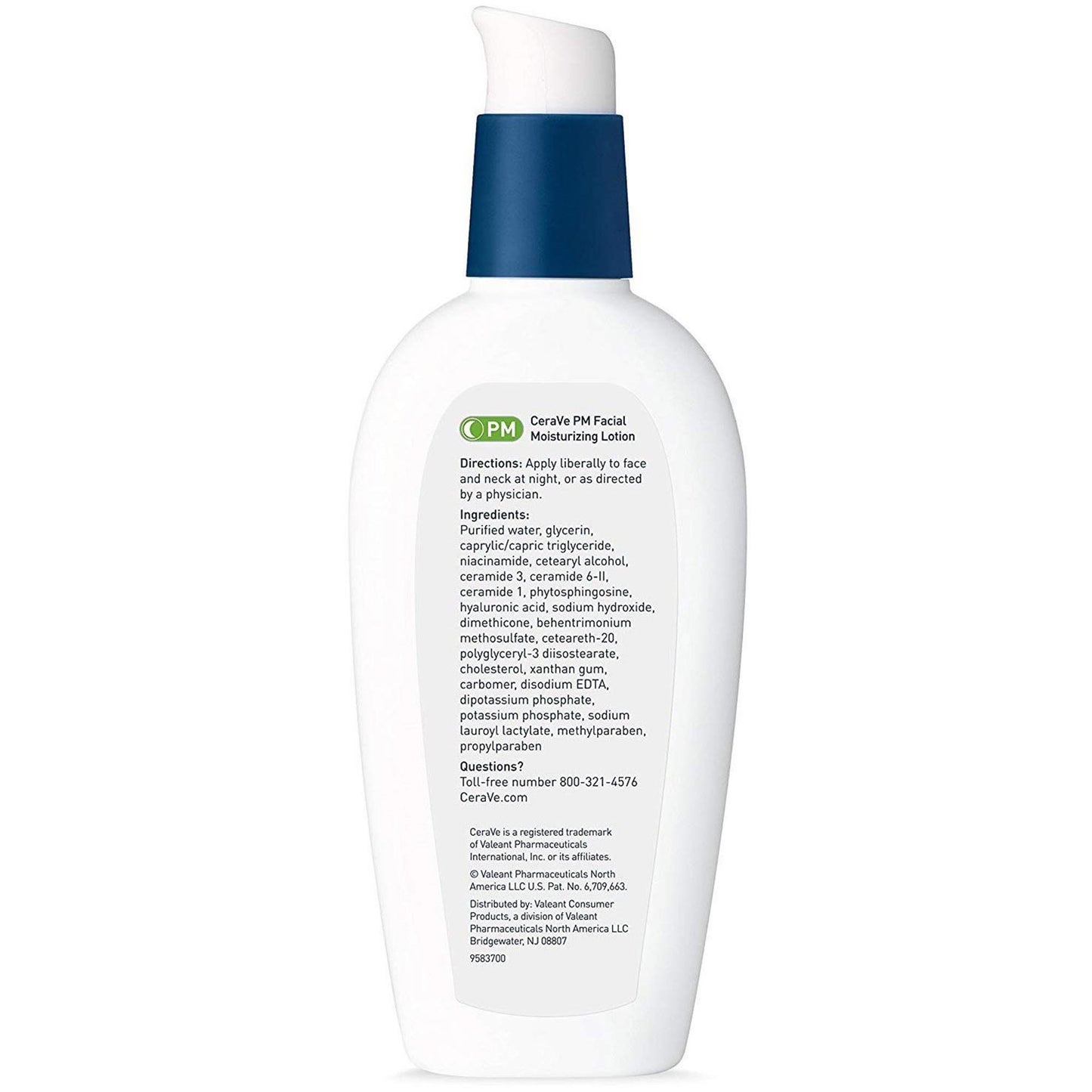 CERAVE, LOT FACIAL PM 3OZ