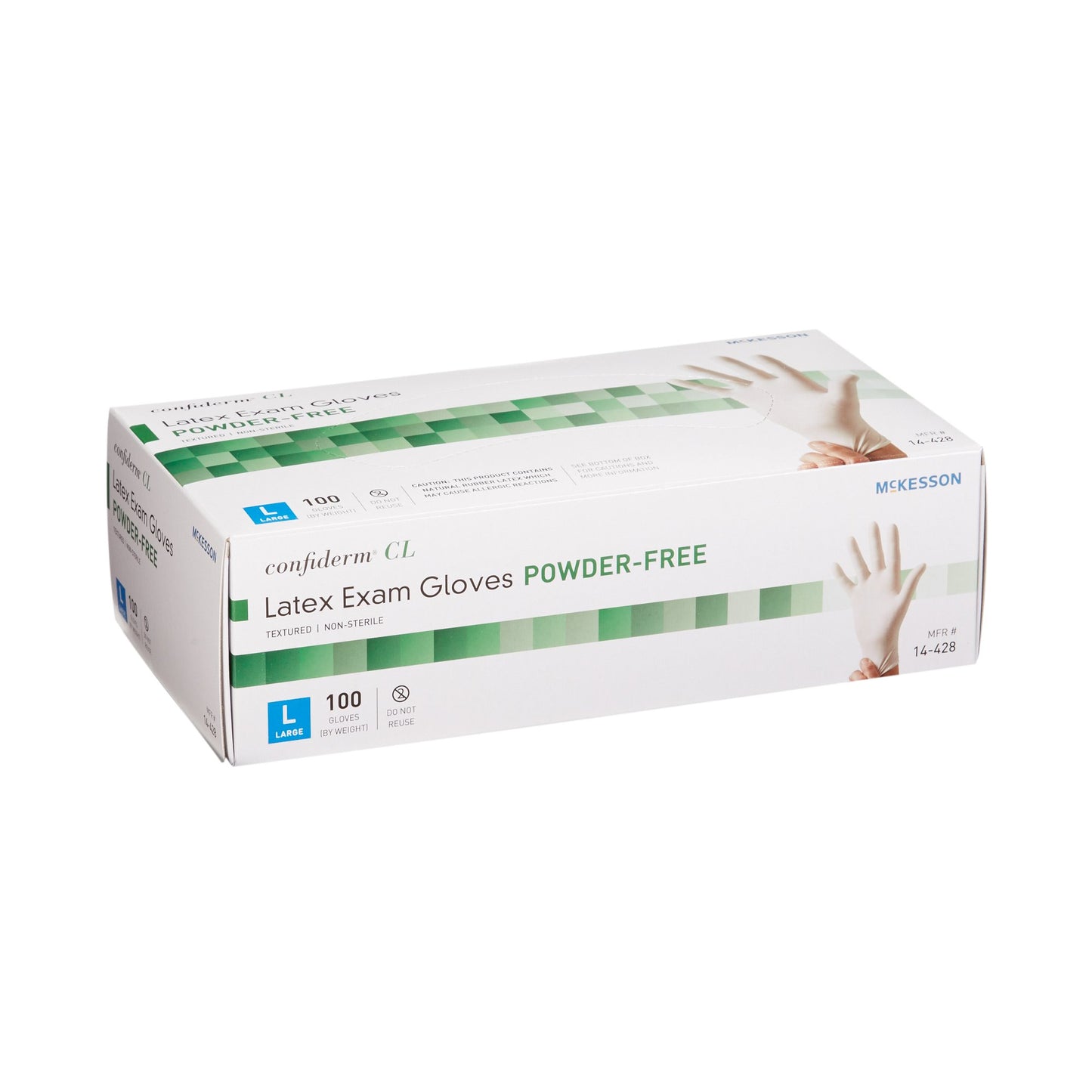 GLOVE, EXAM LTX LG N/S (100/BX10BX/CS)