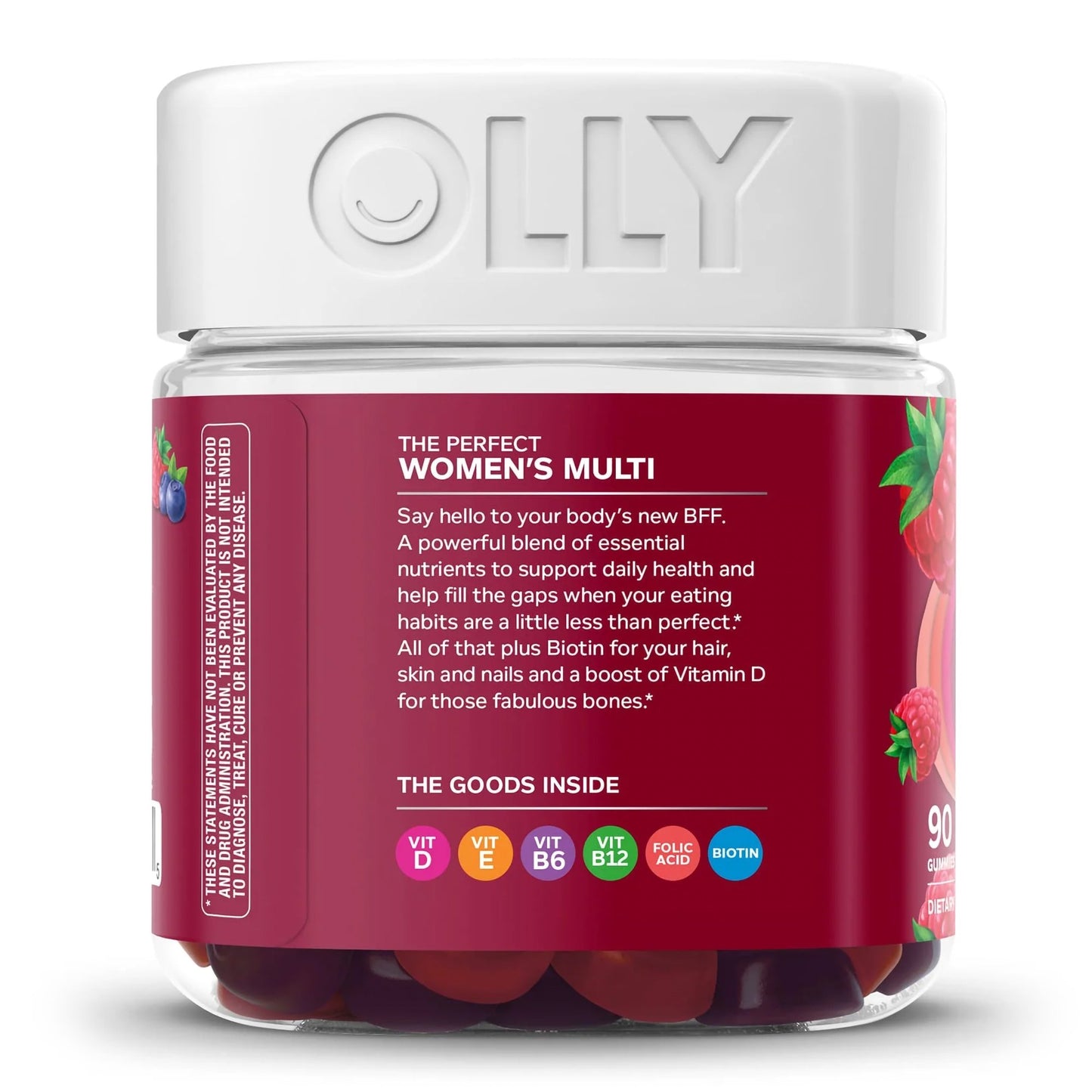 OLLY, GUMMY WMNS MULTI BERRY (90/BT)