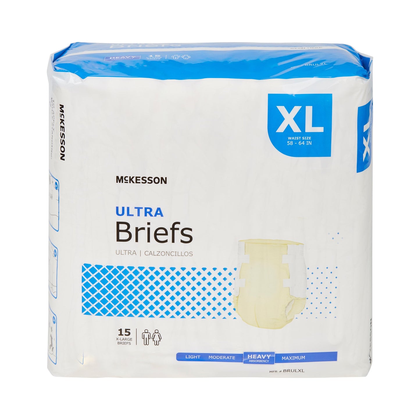 BRIEF, TAB CLSR ULTRA XLG 59-64 (15/BG 4BG/CS)
