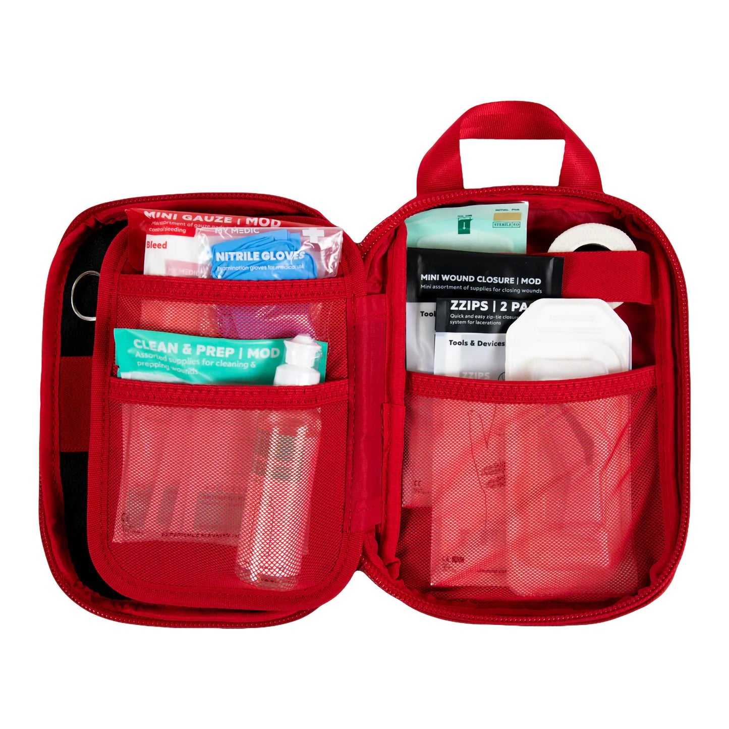 FIRST AID KIT, WOUND-CLOSURE-KIT RED